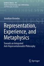 Representation, Experience, and Metaphysics: Towards an Integrated Anti-Representationalist Philosophy