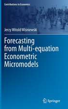 Forecasting from Multi-equation Econometric Micromodels