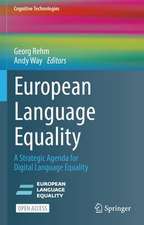 European Language Equality: A Strategic Agenda for Digital Language Equality