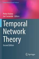 Temporal Network Theory