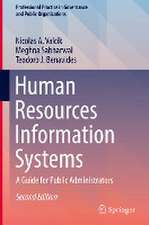 Human Resources Information Systems: A Guide for Public Administrators