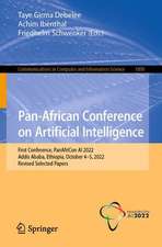 Pan-African Conference on Artificial Intelligence