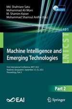 Machine Intelligence and Emerging Technologies: First International Conference, MIET 2022, Noakhali, Bangladesh, September 23-25, 2022, Proceedings, Part II