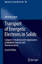 Transport of Energetic Electrons in Solids: Computer Simulation with Applications to Materials Analysis and Characterization