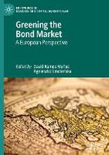 Greening the Bond Market: A European Perspective