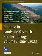 Progress in Landslide Research and Technology, Volume 2 Issue 1, 2023