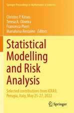Statistical Modelling and Risk Analysis
