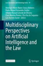 Multidisciplinary Perspectives on Artificial Intelligence and the Law