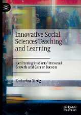 Innovative Social Sciences Teaching and Learning