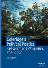 Coleridge's Political Poetics