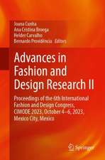 Advances in Fashion and Design Research II: Proceedings of the 6th International Fashion and Design Congress, CIMODE 2023, October 4–6, 2023, Mexico City, Mexico