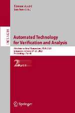 Automated Technology for Verification and Analysis