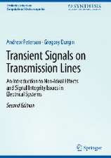 Transient Signals on Transmission Lines: An Introduction to Non-Ideal Effects and Signal Integrity Issues in Electrical Systems