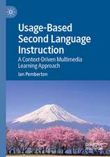 Usage-Based Second Language Instruction