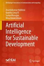 Artificial Intelligence for Sustainable Development