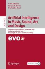 Artificial Intelligence in Music, Sound, Art and Design: 13th International Conference, EvoMUSART 2024, Held as Part of EvoStar 2024, Aberystwyth, UK, April 3–5, 2024, Proceedings