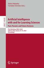 Artificial Intelligence with and for Learning Sciences. Past, Present, and Future Horizons: First Workshop, WAILS 2024, Salerno, Italy, January 18-19, 2024, Proceedings