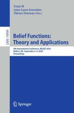 Belief Functions: Theory and Applications: 8th International Conference, BELIEF 2024, Belfast, UK, September 2–4, 2024, Proceedings