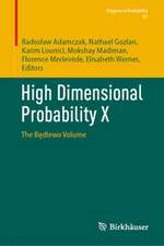 High Dimensional Probability X