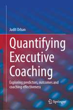 Quantifying Executive Coaching