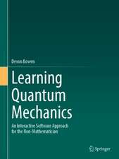 Learning Quantum Mechanics