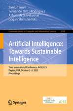 Artificial Intelligence: Towards Sustainable Intelligence