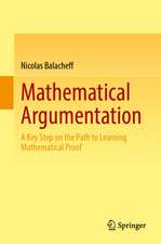 Mathematical Argumentation