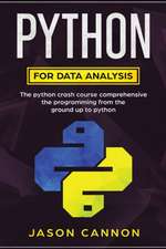 python for data analisys