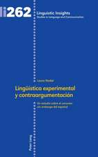 Lingüística experimental y contraargumentación