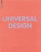 Universal Design: Solutions for Barrier-free Living