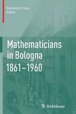 Mathematicians in Bologna 1861–1960