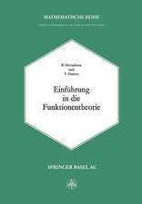 Einführung in die Funktionentheorie