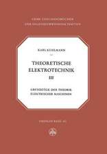 Theoretische Elektrotechnik: Grundzüge der Theorie elektrischer Maschinen