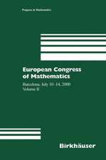 European Congress of Mathematics: Barcelona, July 10–14, 2000 Volume II