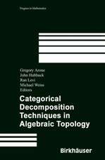 Categorical Decomposition Techniques in Algebraic Topology: International Conference in Algebraic Topology, Isle of Skye, Scotland, June 2001