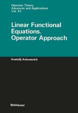 Linear Functional Equations. Operator Approach