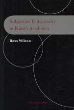 Subjective Universality in Kant's Aesthetics