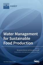 Water Management for Sustainable Food Production