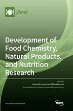 Development of Food Chemistry, Natural Products, and Nutrition Research