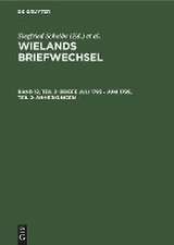 Wielands Briefwechsel