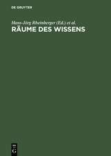 Räume des Wissens: Repräsentation, Codierung, Spur