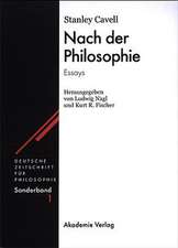 Nach der Philosophie: Essays