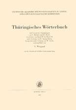 Thüringisches Wörterbuch, III. Band, 1.-3. Lieferung (herablappen - Katze)