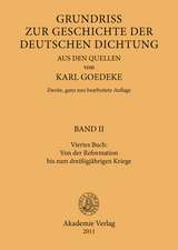 Viertes Buch: Von der Reformation bis zum dreissigjährigen Kriege