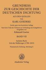 Siebentes Buch: Zeit des Weltkrieges (1790–1815): Phantastische Dichtung. Abteilung II