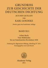 Achtes Buch: Vom Weltfrieden bis zur französischen Revolution 1830