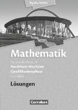 Mathematik Qualifikationsphase Grundkurs. Lösungen zum Schülerbuch. Sekundarstufe II Nordrhein-Westfalen