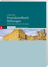 Praxishandbuch Stiftungen