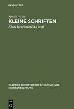 Kleine Schriften