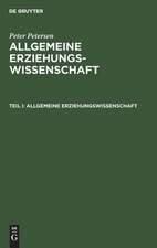 Allgemeine Erziehungswissenschaft